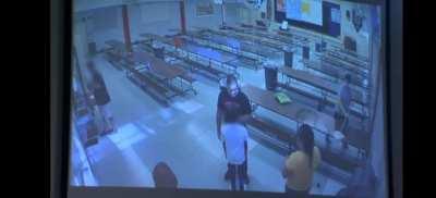 Elementary school Principal brutally shoves student to the ground