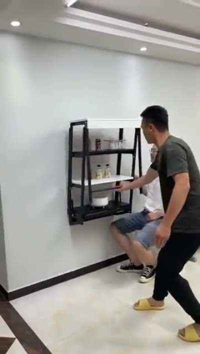 Space saving furniture