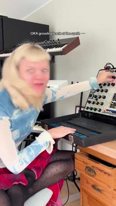 Aurora vs. the synth. Who’s winning today?