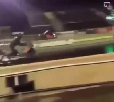 WCGW while accelerating