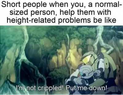 They're really self-conscious about that stuff