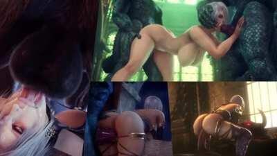 Ivy loves her Beasts (comandorekin, noname55)[Soulcalibur]