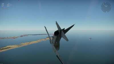 POV: a missile locks on you