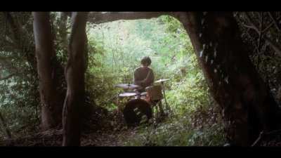 I tried making a song using only drums.