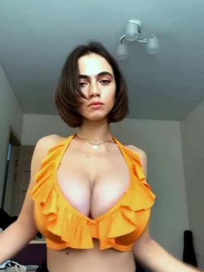 [reddit] Together with the hormone pills I gave my bud a cute bra~ Looks like finally after a few months he's able to use it! I guess it's time to see if those juicy tits feels as good as they look~