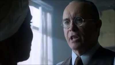 I love this scene of Fish scooping out her eye