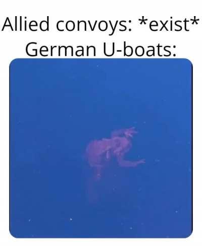 That's a nice convoy you've got there. Would be a shame if someone... torpedoed it...