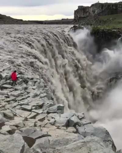 Dettifoss Falls The most powerful waterfall in Europe, Iceland
