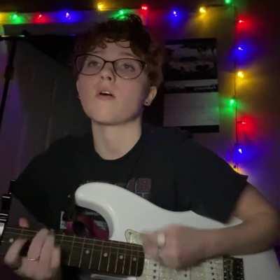 favorite hobby is getting stoned and playing guitar