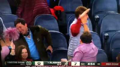 Fuck this Notre Dame defender in particular