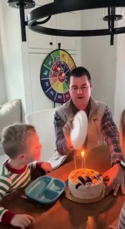 Enjoy Three birthdays with only one cake 
