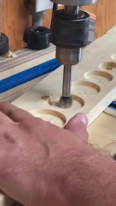 Forstner bit shop organization project.