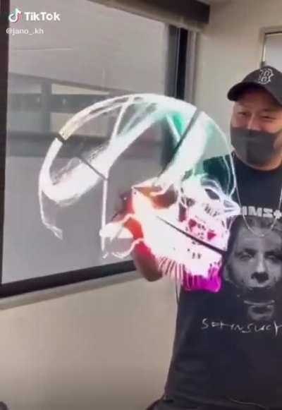 this skull animation