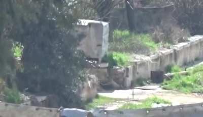 Syrian National Army -  Sniping of a regime soldier on the Taduf axis in the Aleppo countryside - 2020