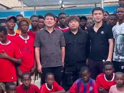 Chinese man became kang of some nigerian tribe because he provides them with jobs