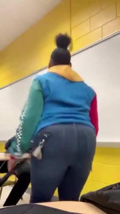 WCGW Jumping while holding up both legs at the same time.