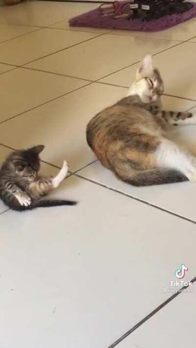 Learning to do the scratchies