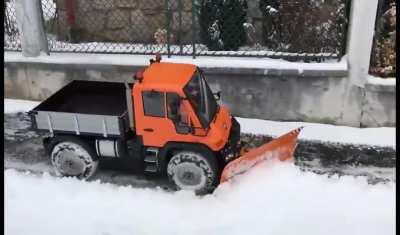 This Tiny Snow Plow