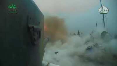 An Ahrar al Sham armored assault on regime positions in western Aleppo [October 28th, 2016]