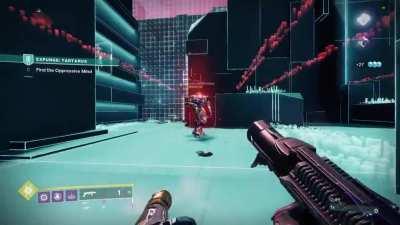 This minotaur knows my every move.