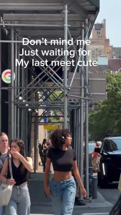 Imagine bumping into Briana in the streets