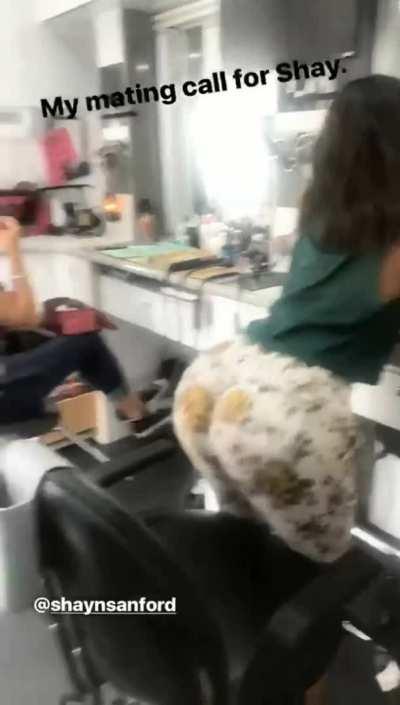 Chloe Bennet making her ass quake