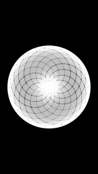 visualisation of pi being irrational