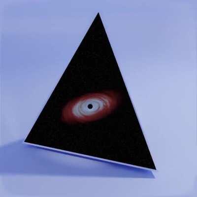 Jumped into Blender to create this! An Interstellar inspired project. Learnt all of this from a bunch of tutorials, pretty stoked with the result!