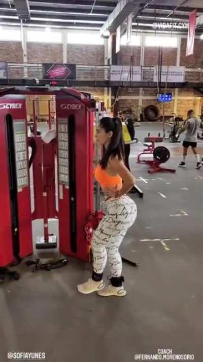 That ass is beyond belief