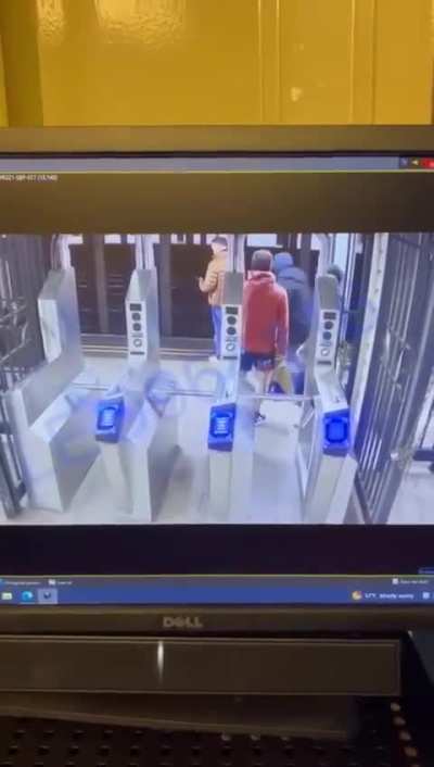 Man shoved onto NYC subway tracks in an unprovoked attack.