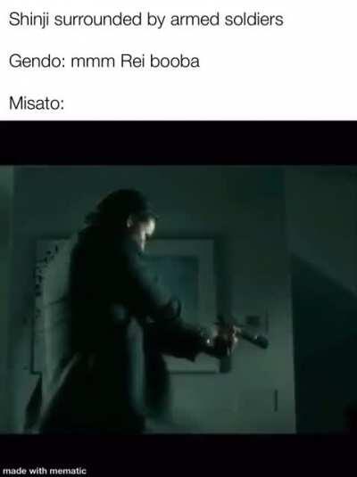 She gives off John Wick vibes