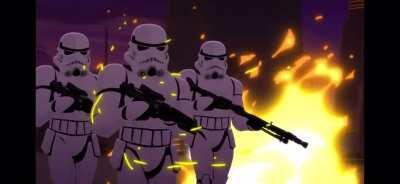 Remember we must support our boys in white! For order! For the empire!