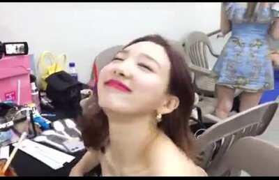 Mega adorable Nayeon