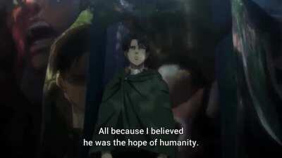 levi feeling stupid for 28 seconds