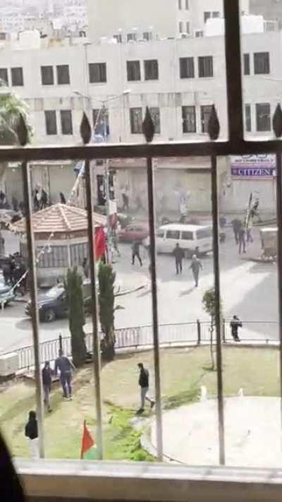 Happened in Nablus, less than 2 hours ago. [OC]