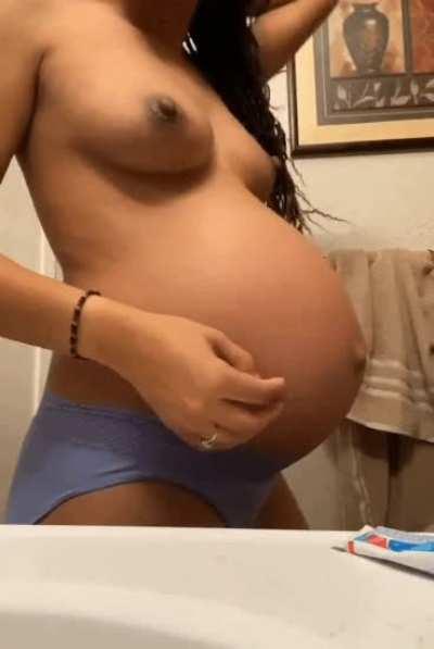 When someone decides their going to put a baby in me... the results