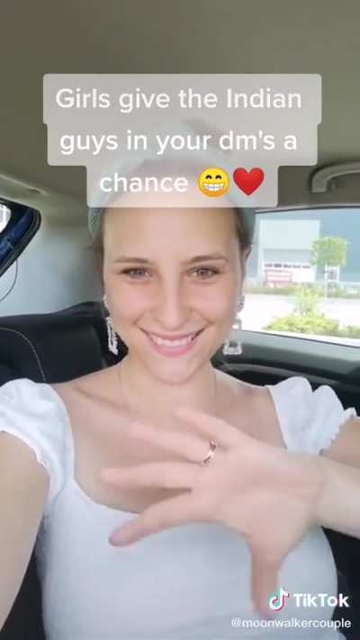 Indian man and his white wife IMWF