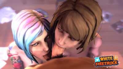 Max & Chloe blowjob (Whitefiretruck)