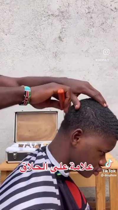 Not bad for a knife and chisel. I don’t care for the line up though, makes his forehead look weird AF.