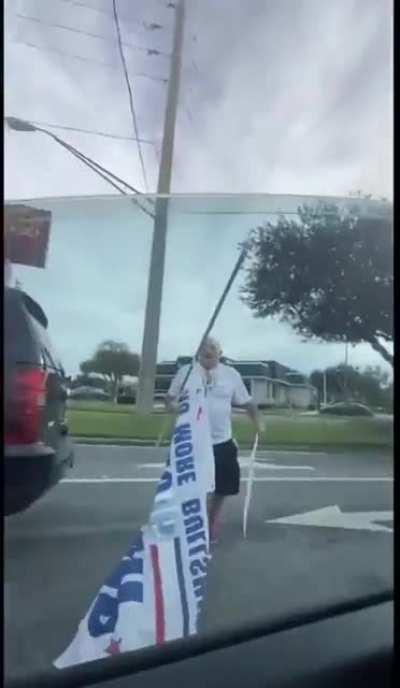 Trump demonstrator has been arrested for this incident.