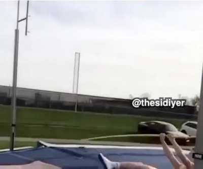 To have a successful pole vault.