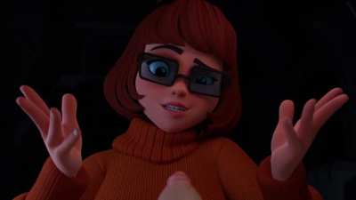 Velma ficou com a boca aberta 