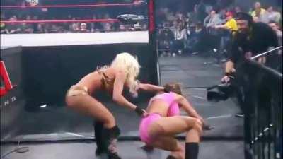 Velvet sky wedgied by Angelina love
