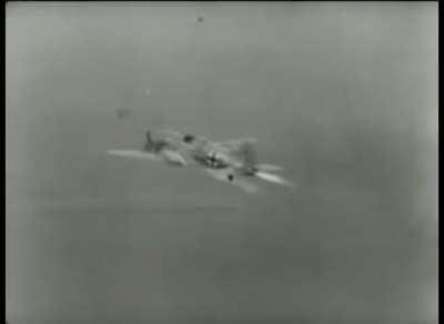 Heinkel He 112 Modified for Testing Liquid Fuel Rocket Engine Propulsion