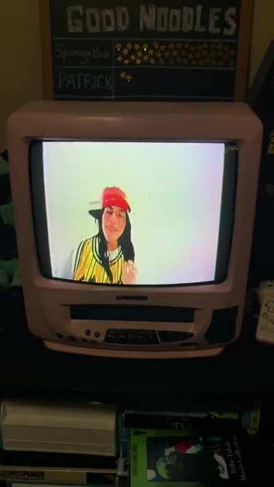 I put Billie Eilish on VHS!