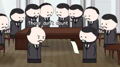 Trump when he sees democrat votes