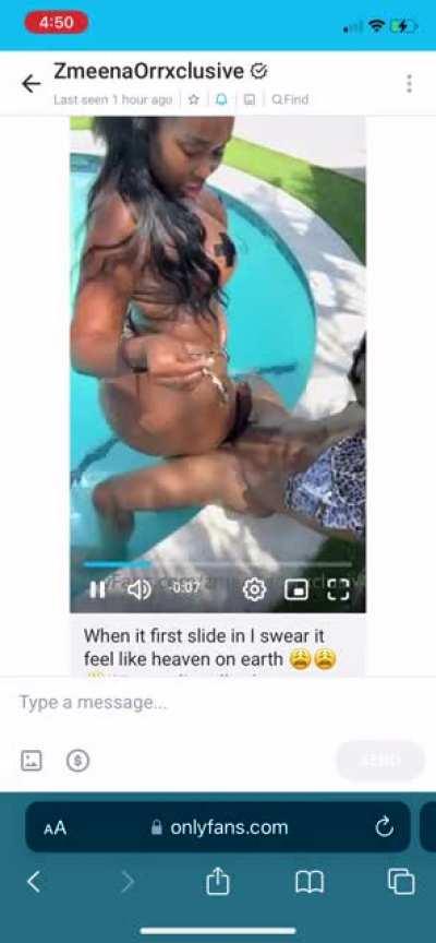 She actually fucking in this vid help me help us. We all need this vid and I’ll bless I just need 10 more dollars. It’s gone get posted in this community