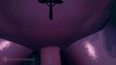  Getting your throat filled - Car Sex Futa [PoV] 