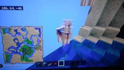 This glitch happening all over my world