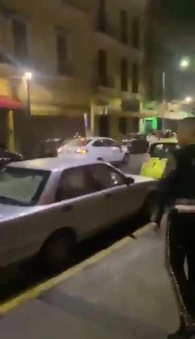 Mariachi band fights with customers after arguing over pricing to play for them, this is Guadalajara Mexico.